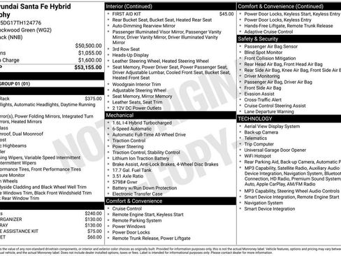 New 2026 Hyundai Santa Fe Calligraphy AWD/4WD image 3