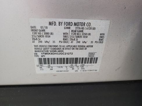 Used 2018 Ford Explorer XLT w/ Equipment Group 202A AWD/4WD image 33