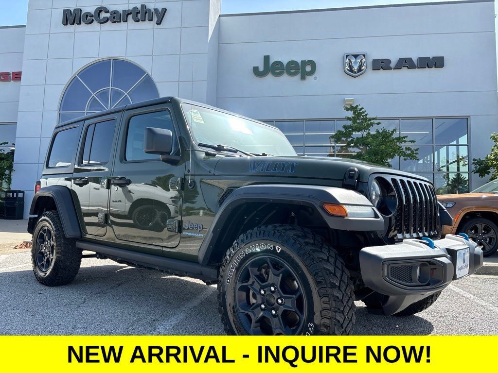 Used 2023 Jeep Wrangler Unlimited AWD/4WD image 1