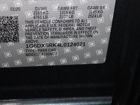 Used 2020 Cadillac CT5 Luxury w/ Sun And Sound Package image 37