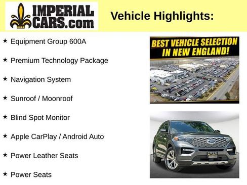Used 2020 Ford Explorer Platinum w/ Premium Technology Package AWD/4WD image 8