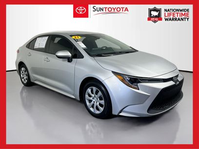 Used 2021 Toyota Corolla LE w/ Carpet Mat Package (TMS)