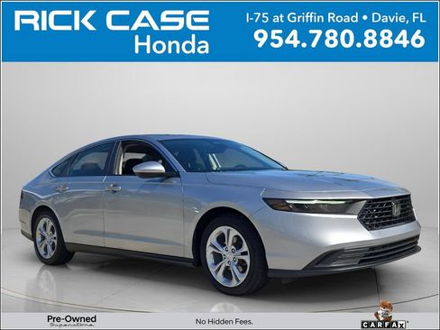 Certified 2025 Honda Accord LX image 1