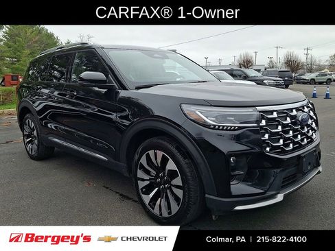 Used 2025 Ford Explorer Platinum w/ LUX Leather Package AWD/4WD image 3