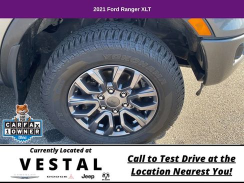 Used 2021 Ford Ranger XLT w/ Equipment Group 301A Mid AWD/4WD image 9