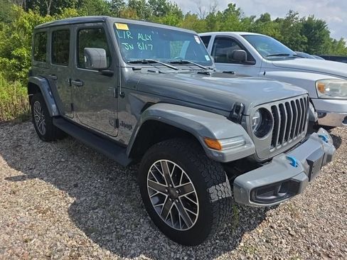 Used 2022 Jeep Wrangler Unlimited Sahara AWD/4WD image 1