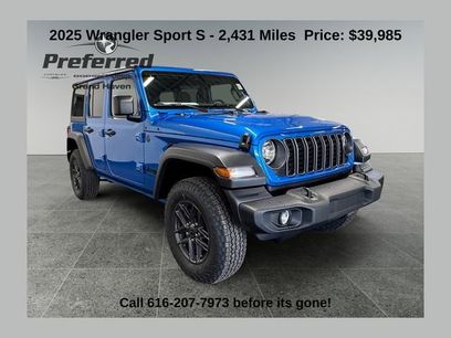 Used 2025 Jeep Wrangler Sport S
