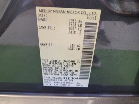 Used 2021 Nissan Altima 2.5 S FWD image 33