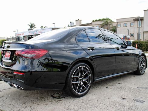 Used 2022 Mercedes-Benz E 350 Sedan w/ AMG Line Exterior image 6
