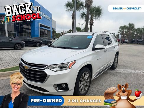 Used 2019 Chevrolet Traverse Premier w/ LPO, 'HIT The Road' Package AWD/4WD image 1