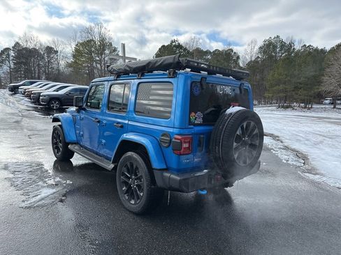 Used 2022 Jeep Wrangler Unlimited Sahara 4xe w/ Cold Weather Group image 3