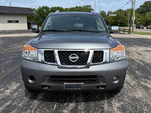 Used 2015 Nissan Armada Platinum w/ 2nd Row Captain Seat Package AWD/4WD image 2
