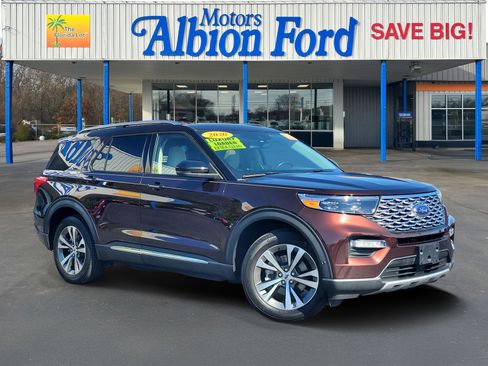 Used 2020 Ford Explorer Platinum w/ Premium Technology Package AWD/4WD image 1