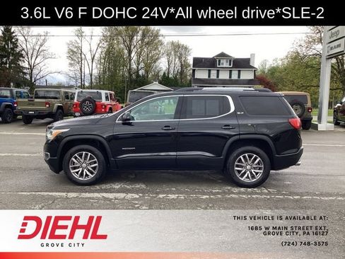 Used 2019 GMC Acadia SLE w/ Driver Alert Package I AWD/4WD image 4