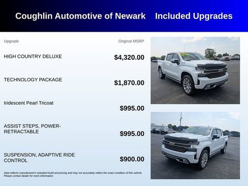 Used 2022 Chevrolet Silverado 1500 High Country w/ Technology Package AWD/4WD image 3