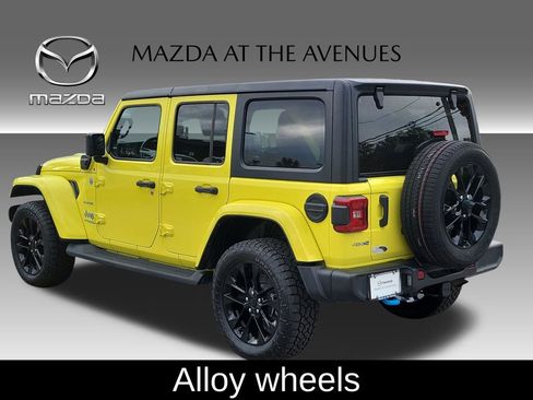 Used 2022 Jeep Wrangler Unlimited Sahara 4xe image 5