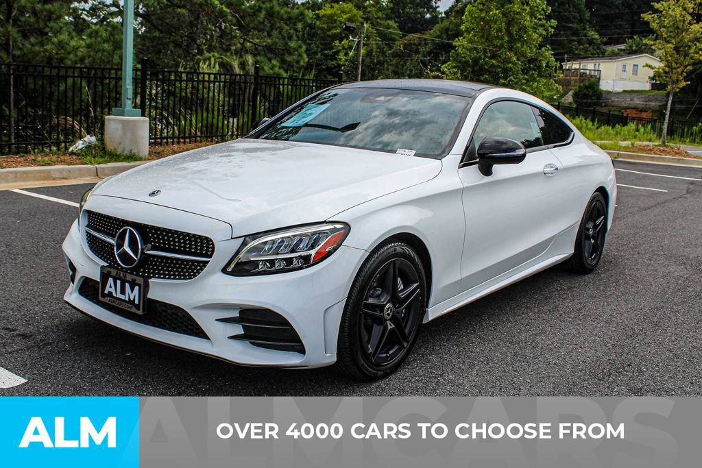 Used 2022 Mercedes-Benz C 300 Coupe w/ AMG Line image 2