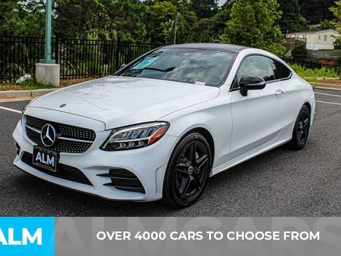 Used 2022 Mercedes-Benz C 300 Coupe w/ AMG Line image 2