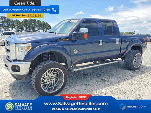 Used 2013 Ford F250 Lariat w/ Chrome Pkg AWD/4WD image 1