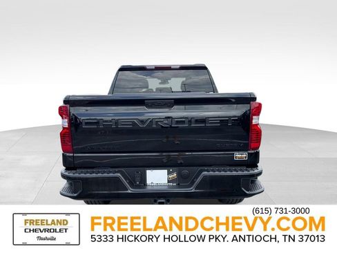 Used 2024 Chevrolet Silverado 1500 Custom w/ LPO, Dark Essentials Package RWD image 4