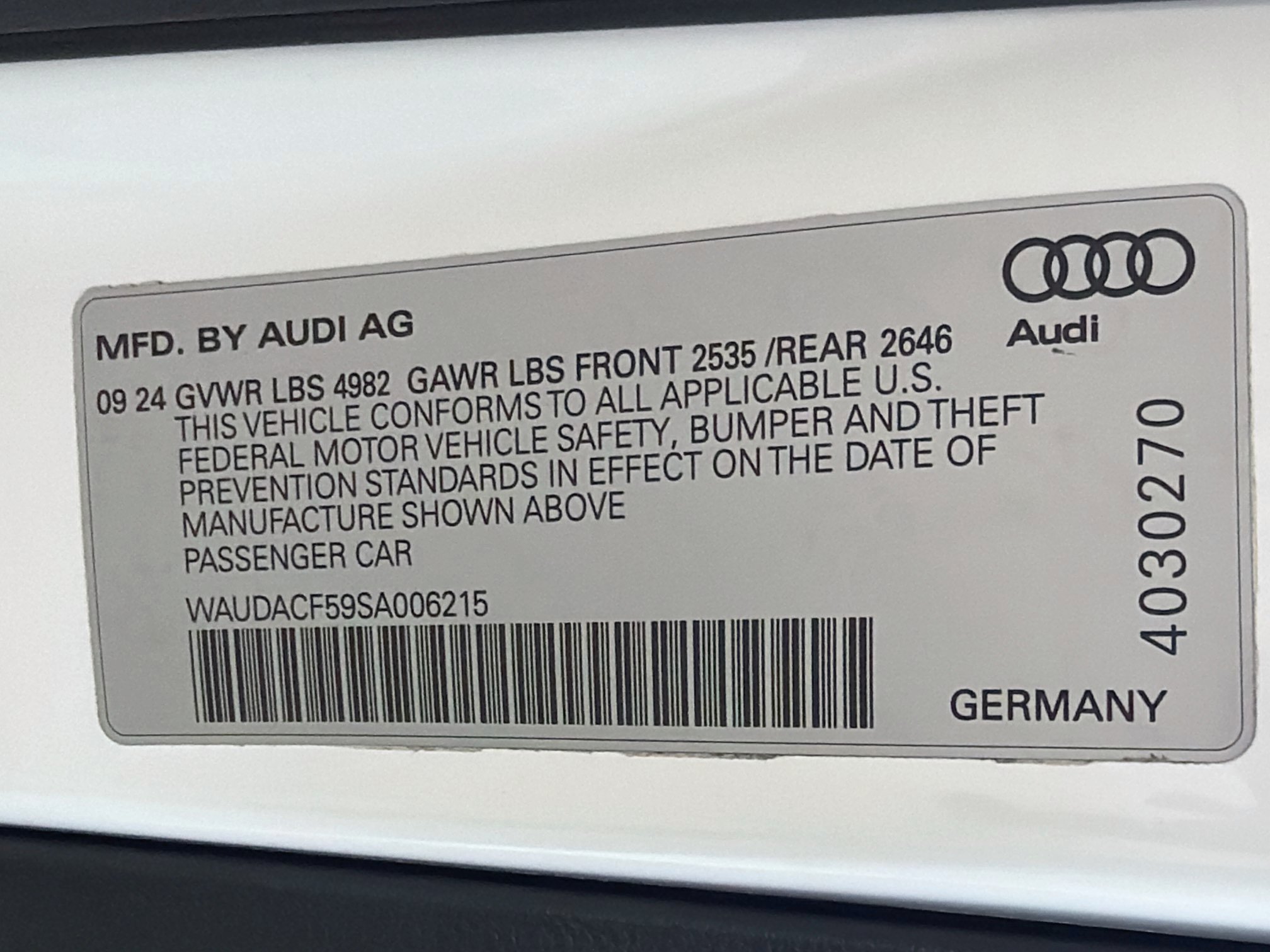 Used 2025 Audi A5 2.0T Premium AWD/4WD image 12
