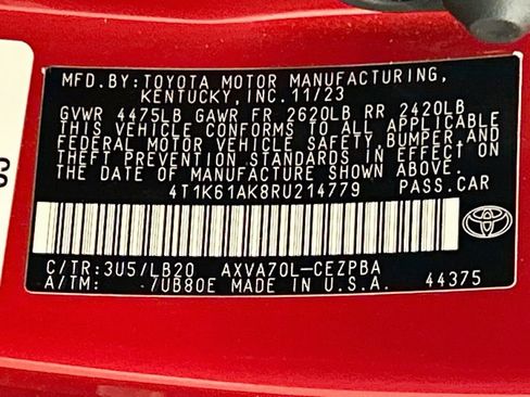 Used 2024 Toyota Camry XSE FWD image 29