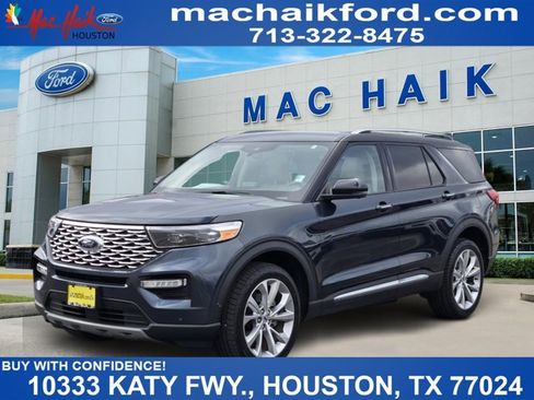 Certified 2022 Ford Explorer Platinum w/ Equipment Group 601A image 1