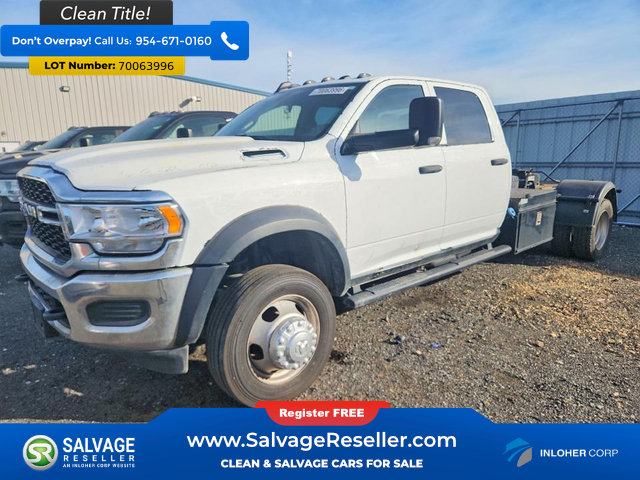 Used 2022 RAM 4500 Tradesman w/ Chrome Appearance Group RWD image 1