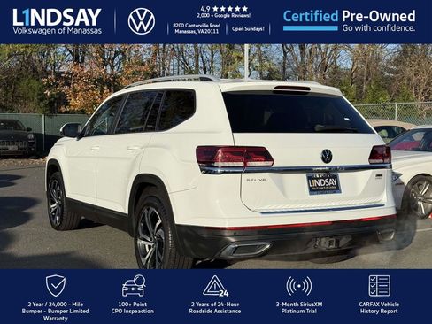 Certified 2022 Volkswagen Atlas SEL image 5