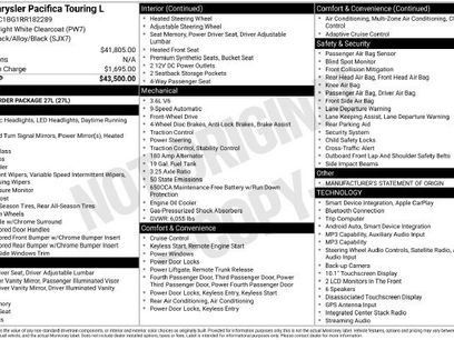Used 2024 Chrysler Pacifica Touring-L