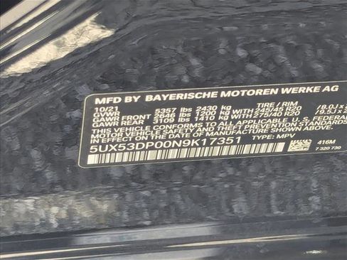 Used 2022 BMW X3 xDrive30i w/ M Sport Package AWD/4WD image 22