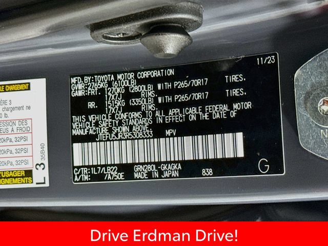 Certified 2024 Toyota 4Runner SR5 Premium RWD image 32