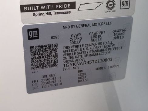 New 2026 Cadillac XT5 Luxury FWD image 33