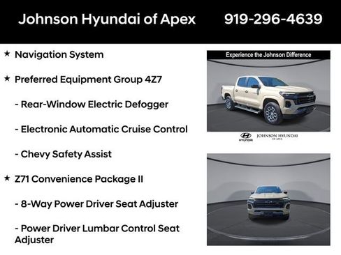 Used 2023 Chevrolet Colorado Z71 w/ Z71 Convenience Package 2 AWD/4WD image 6