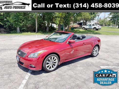 Used 2014 INFINITI Q60 Convertible w/ Premium Package RWD image 1