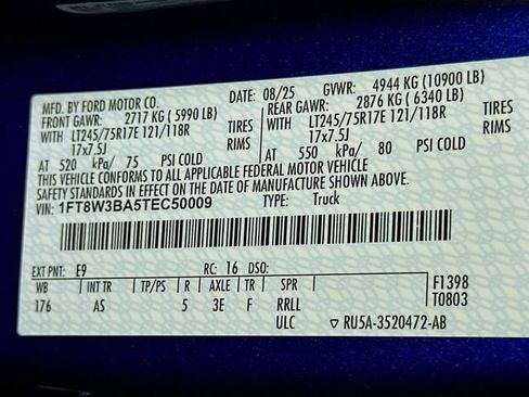 New 2026 Ford F350 XL w/ XL Chrome Package image 17