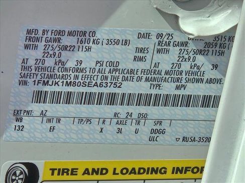 New 2025 Ford Expedition Max Platinum w/ Stealth Appearance Package image 18