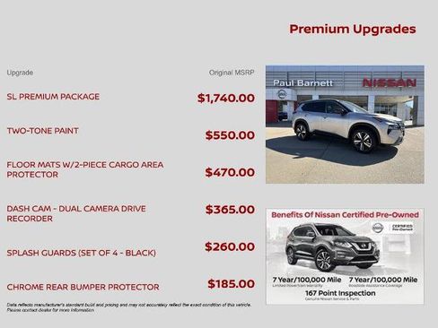 Certified 2025 Nissan Rogue SL w/ SL Premium Package image 9