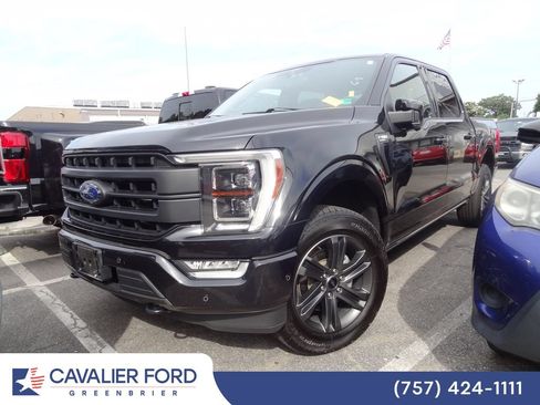 Used 2021 Ford F150 Lariat w/ Equipment Group 502A High AWD/4WD image 3
