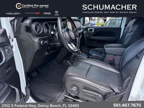 Certified 2022 Jeep Wrangler Unlimited Sahara w/ LED Lighting Group AWD/4WD image 12