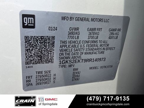Used 2024 GMC Yukon Denali Ultimate AWD/4WD image 32