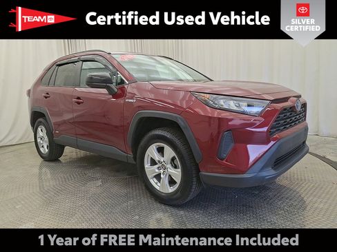 Certified 2021 Toyota RAV4 LE AWD/4WD image 1
