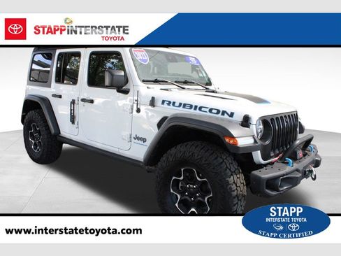 Used 2023 Jeep Wrangler Unlimited Rubicon 4xe w/ Steel Bumper Group AWD/4WD image 1