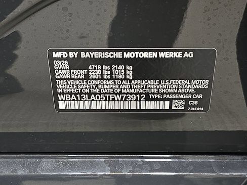 New 2026 BMW 330i Sedan w/ M Sport Package RWD image 23