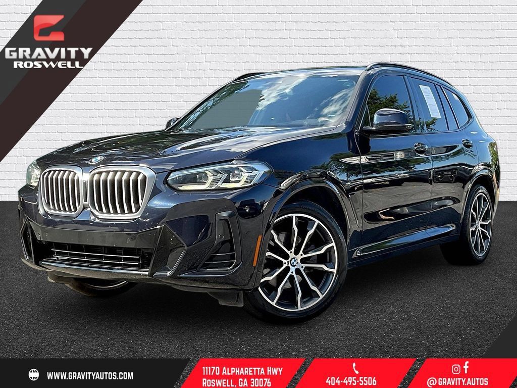 Used 2022 BMW X3 sDrive30i w/ M Sport Package 2 RWD image 1