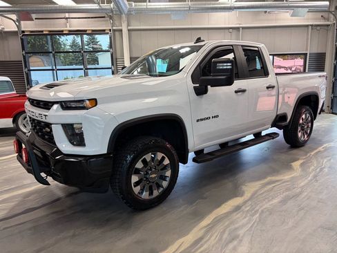 Used 2022 Chevrolet Silverado 2500 Custom w/ Gooseneck/5TH Wheel Package AWD/4WD image 39
