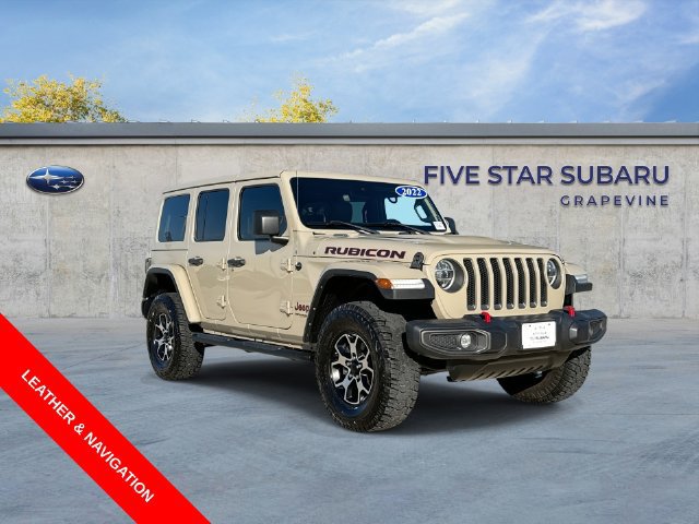 Used 2022 Jeep Wrangler Unlimited Rubicon w/ LED Lighting Group AWD/4WD image 1