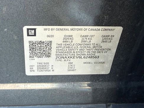Used 2020 Chevrolet Equinox LT FWD image 23