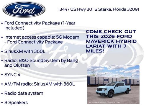 New 2026 Ford Maverick Lariat AWD/4WD image 20