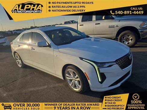 Used 2023 Cadillac CT4 Luxury w/ Sun And Sound Package RWD image 1